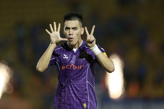 Tiến Linh không đá phút nào trước ngày lên ĐT Việt Nam - Ảnh: Quốc An