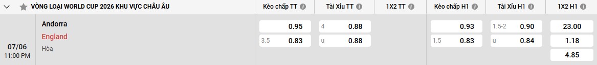 Quá trình chuẩn bị của đội tuyển Anh